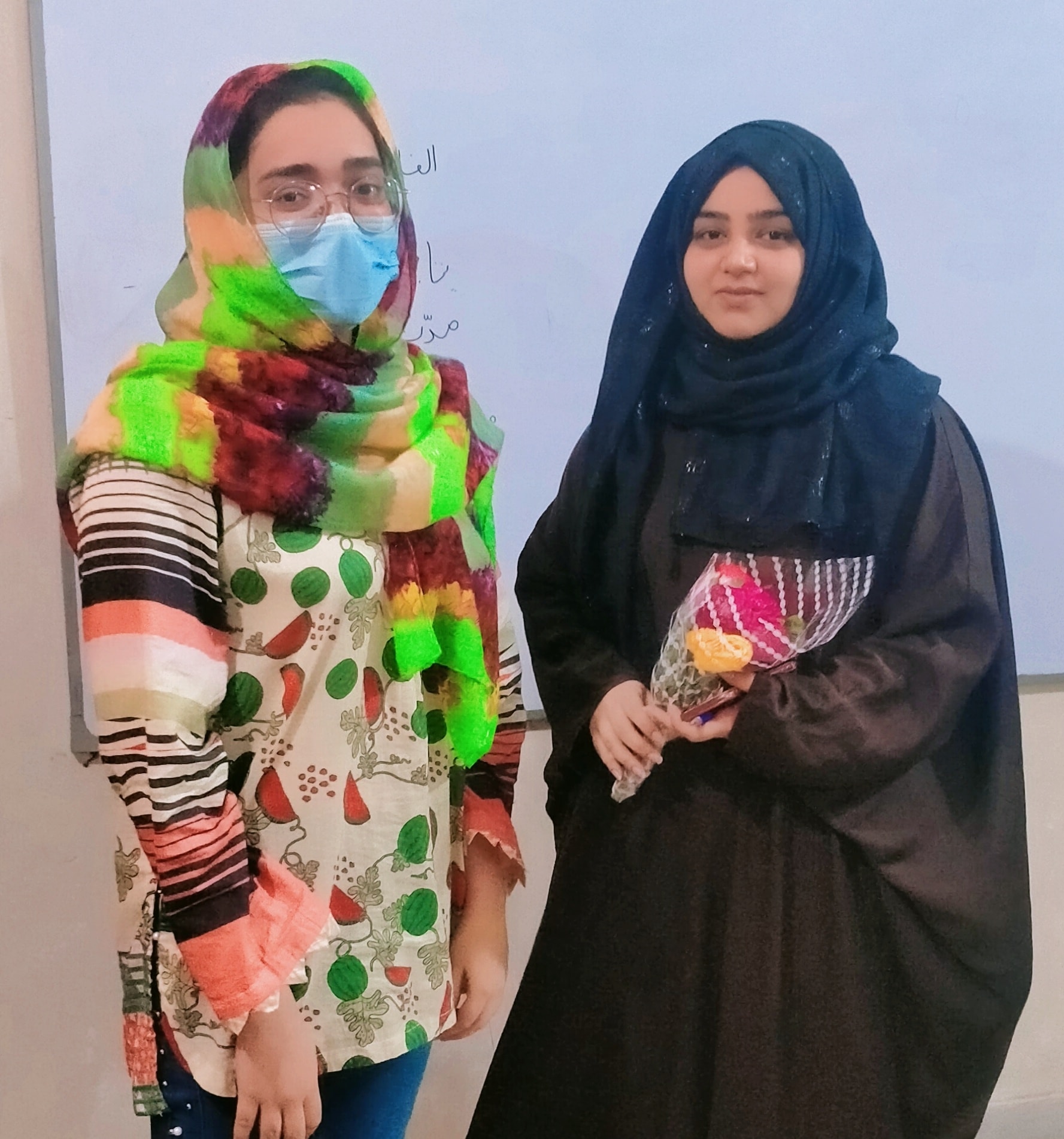 Students in classroom